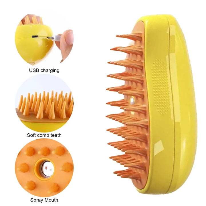 Electric Grooming Massage Brush For Your Pet